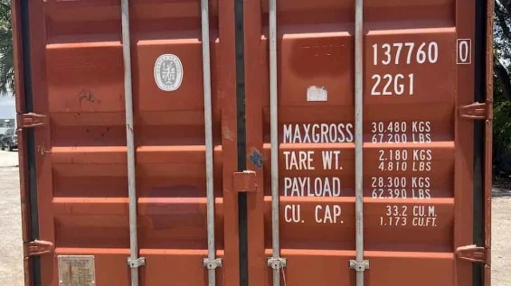 20' Used Shipping Container - Image 3