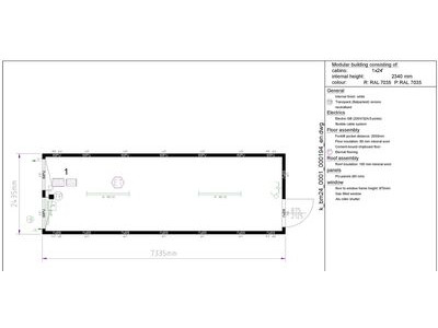 24ft CXO cabin office - Image 4