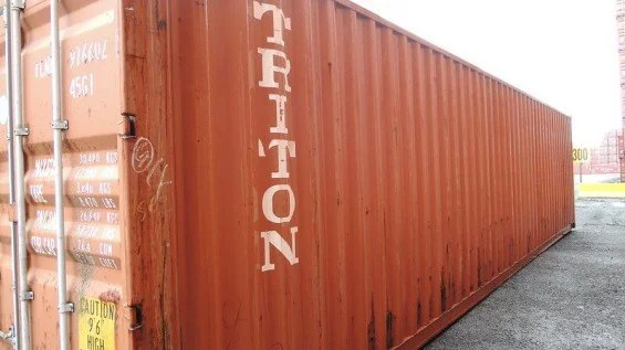 40' HC Used Shipping Containers