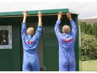 SELF ASSEMBLY SITE OFFICES- 7ft6/ 2.3m x 2.3m - Image 2